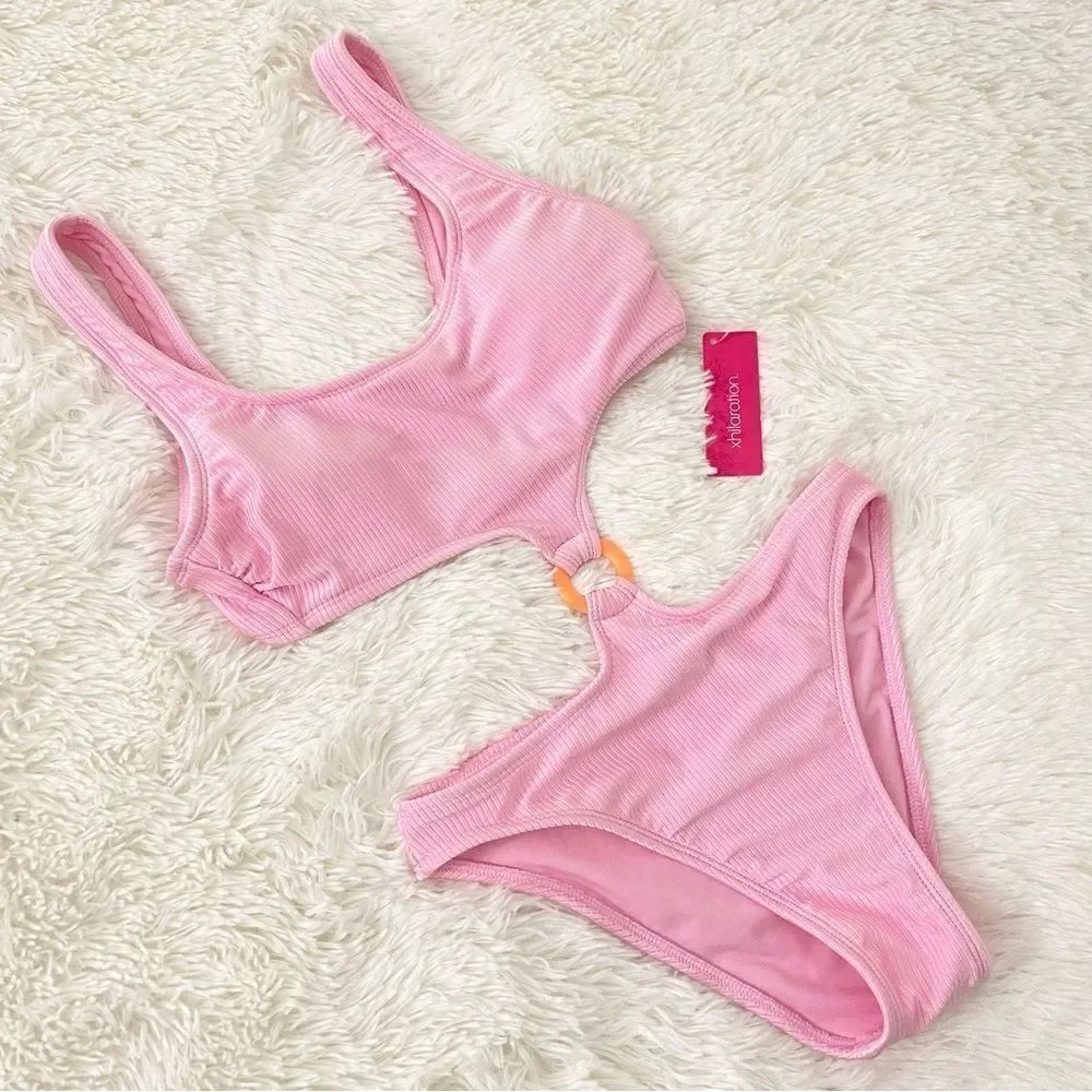 Pink One Piece Swimsuit 🐚